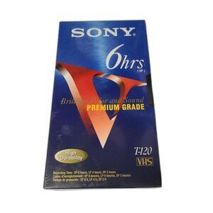 SONY T120V - Sony S-VHS Videocassette VHS